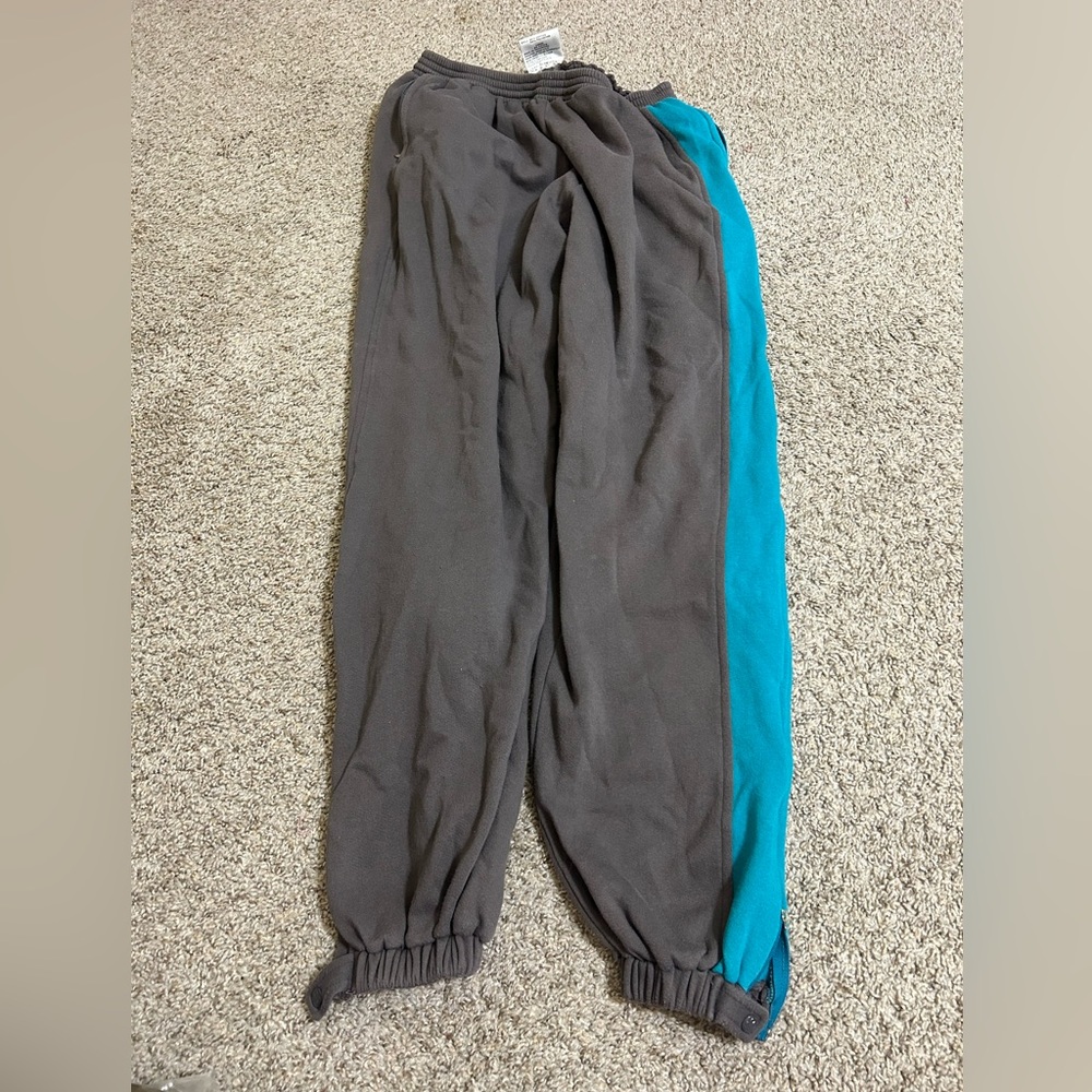 Vintage 80's Givenchy Active Sport Grey Joggers Size Large Men's Winter Outdoor